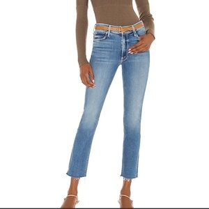 MOTHER Blue Ankle & Cropped Jeans